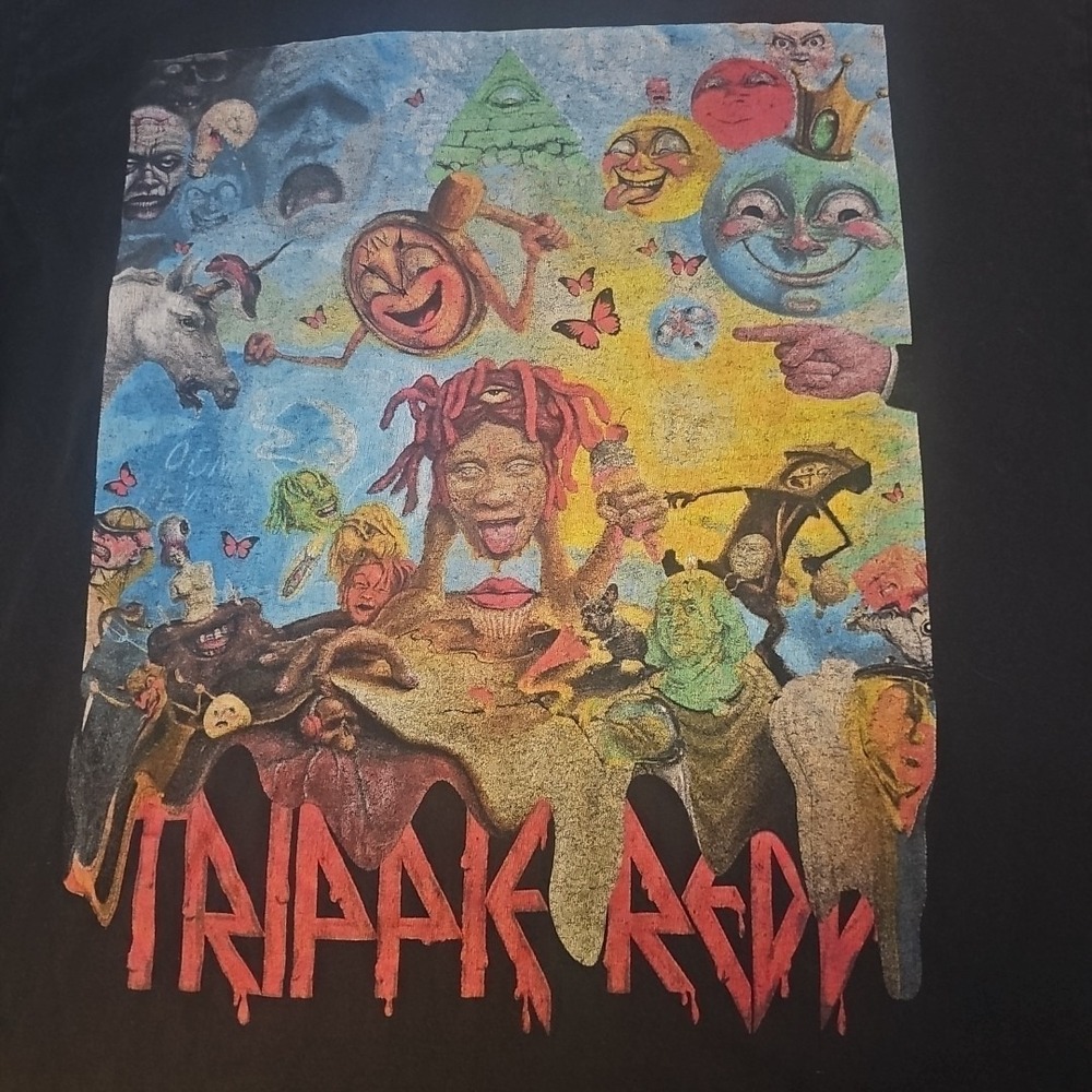 Trippie Redd T-Shirt Large Life's A Trip 2018 Emo‎ Rap Hip Hop Concert Tour Tee
